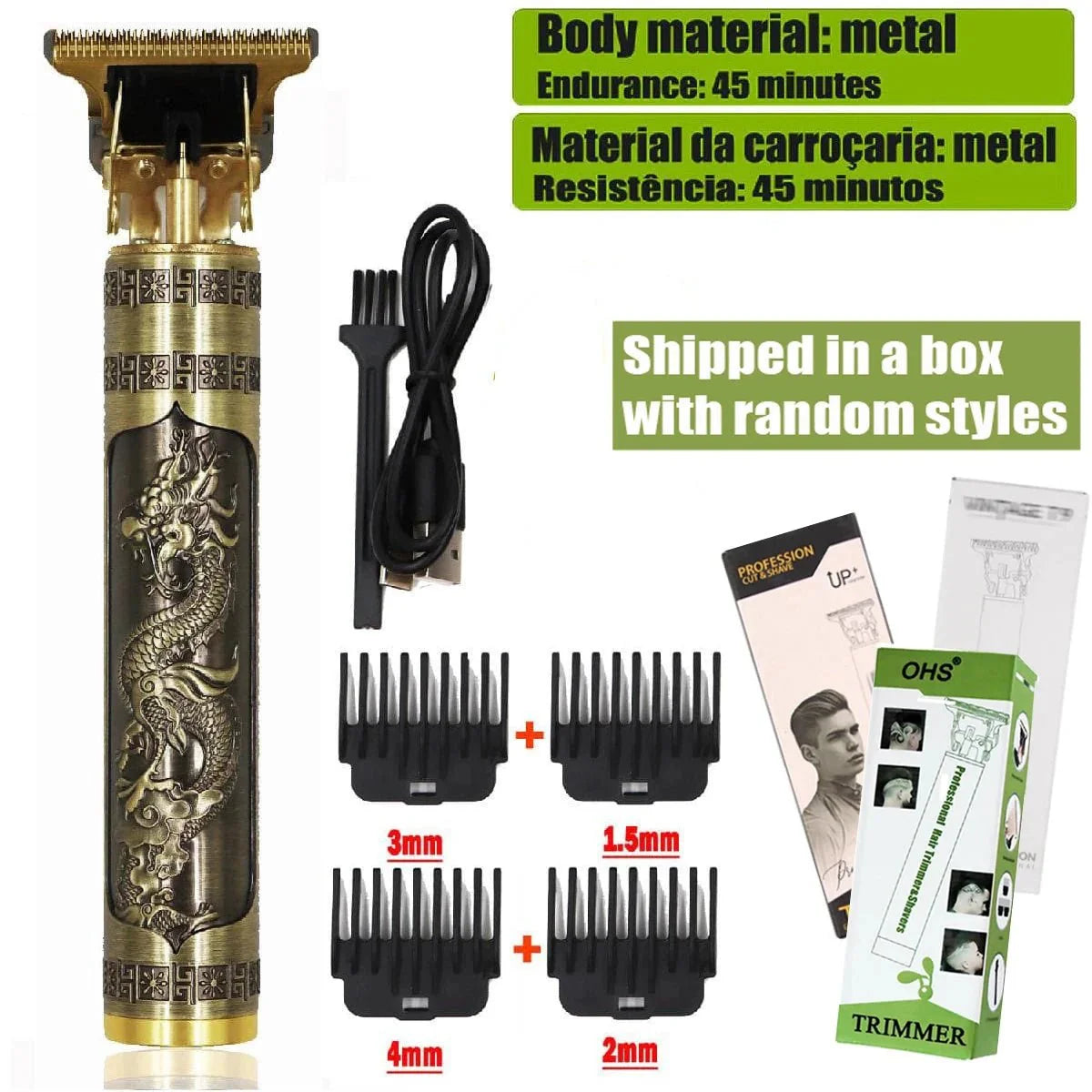T9 Precision Hair Clipper for Effortless Grooming