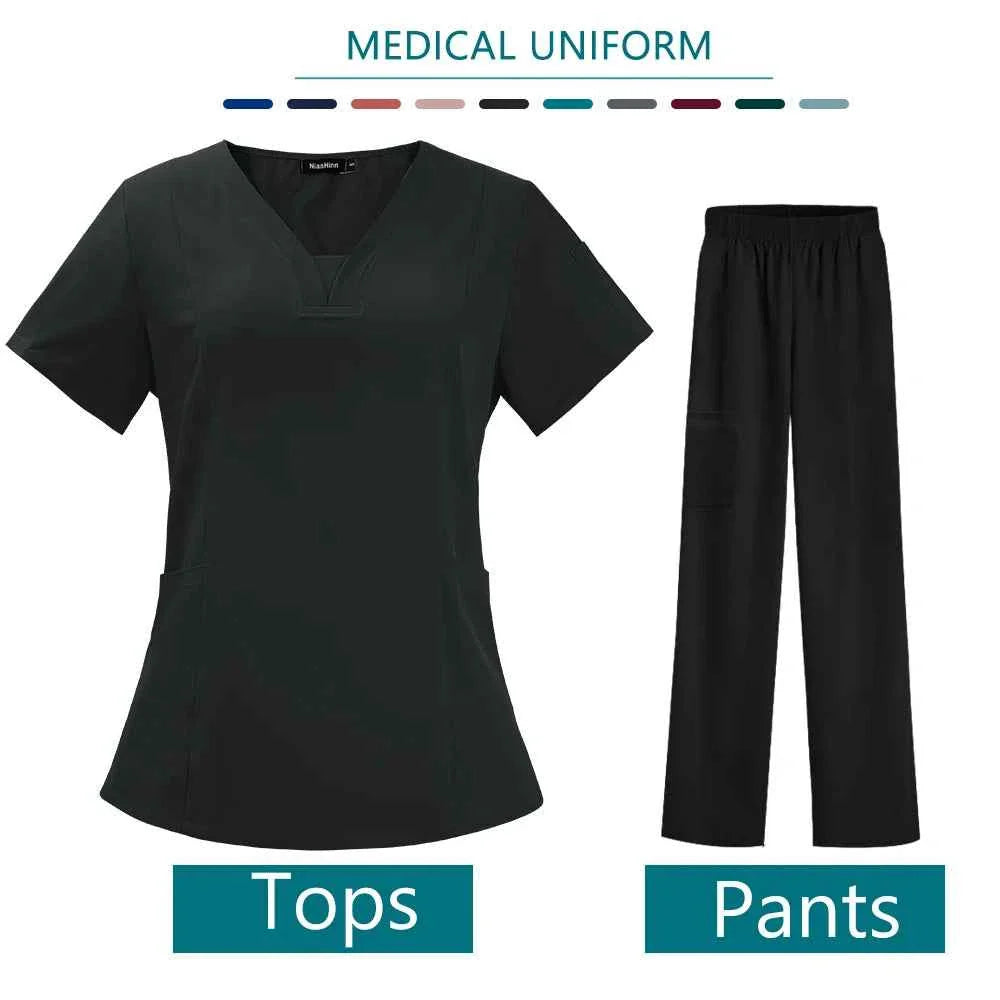 Conjunto de Scrubs Médicos Premium para Profesionales