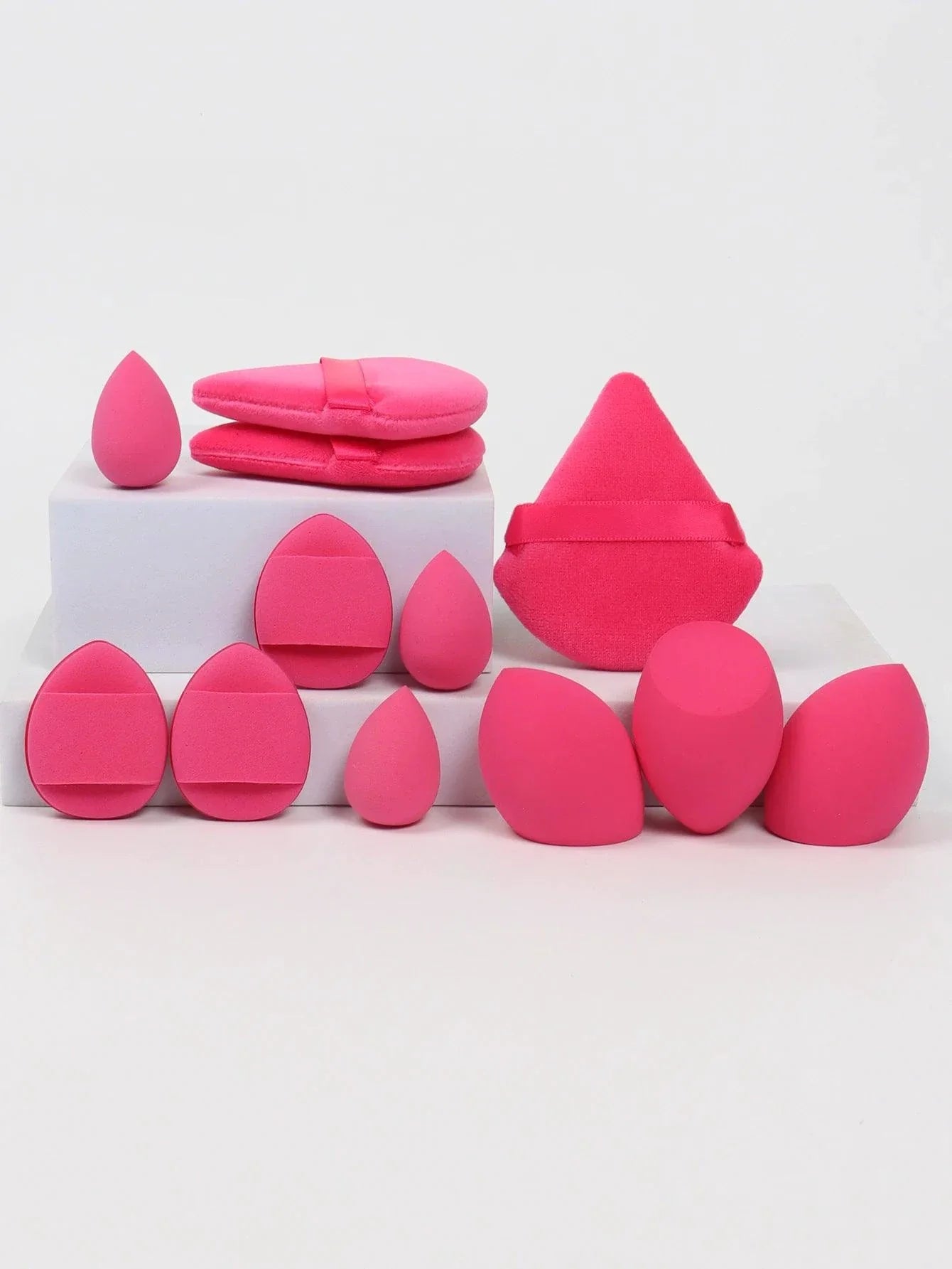 Juego de 12 Esponjas de Maquillaje Multiusos
