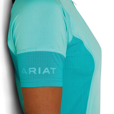 Stylish Pool Blue Cambria Half-Zip Jersey - Korvel