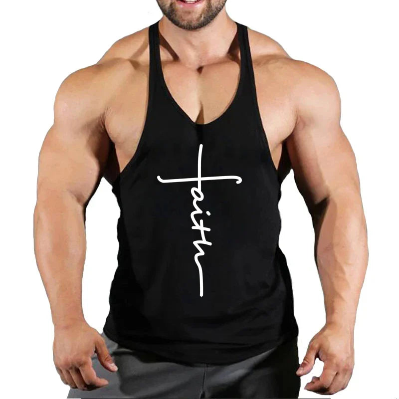 Camiseta sin mangas premium para hombres, ideal para entusiastas del fitness
