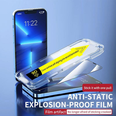 9D Tempered Glass Screen Protector for iPhone Models