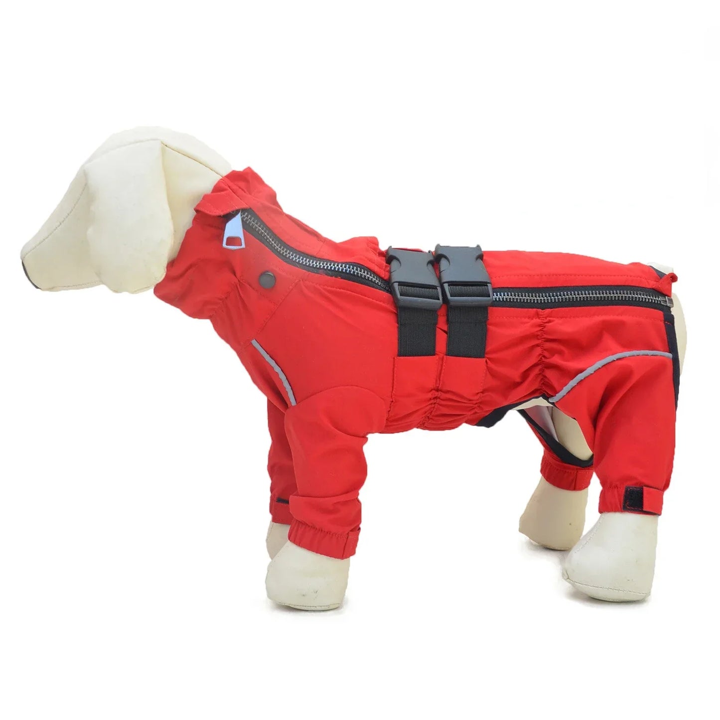 Chaqueta Reflectante para Perros PawGuard - Impermeable y a Prueba de Viento