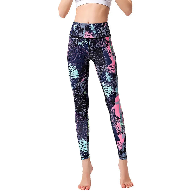 Pantalones de Yoga de Cintura Alta para Mujeres
