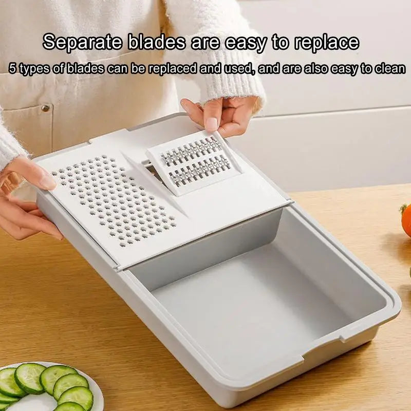 Cortador de Verduras SliceTray - Herramienta de Cocina Todo en Uno