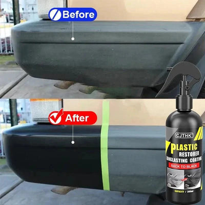 Mandotos Car Plastic Restorer - Back to Black Gloss Renovator 50g