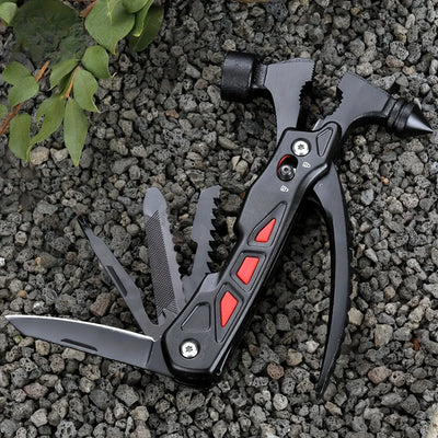 TrailMaster Compact Multitool & Tactical Hammer