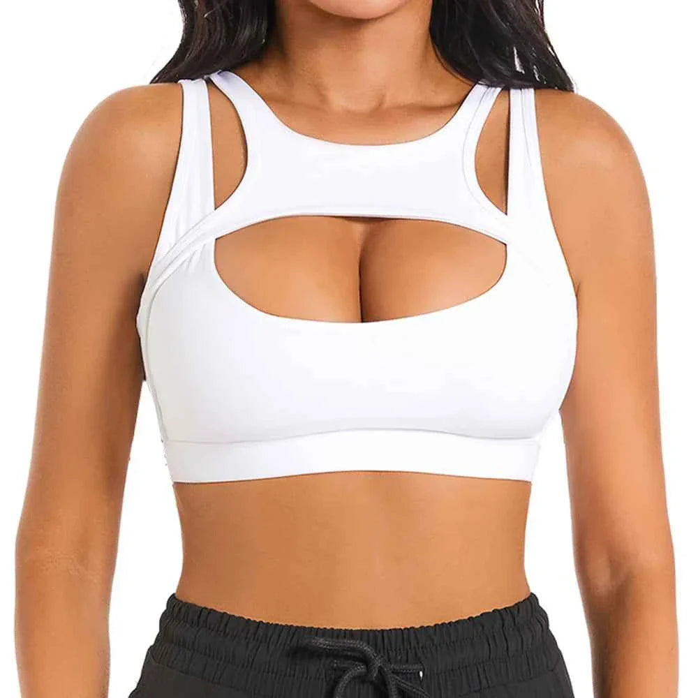 Premium Push Up Sports Bra with Removable Cups