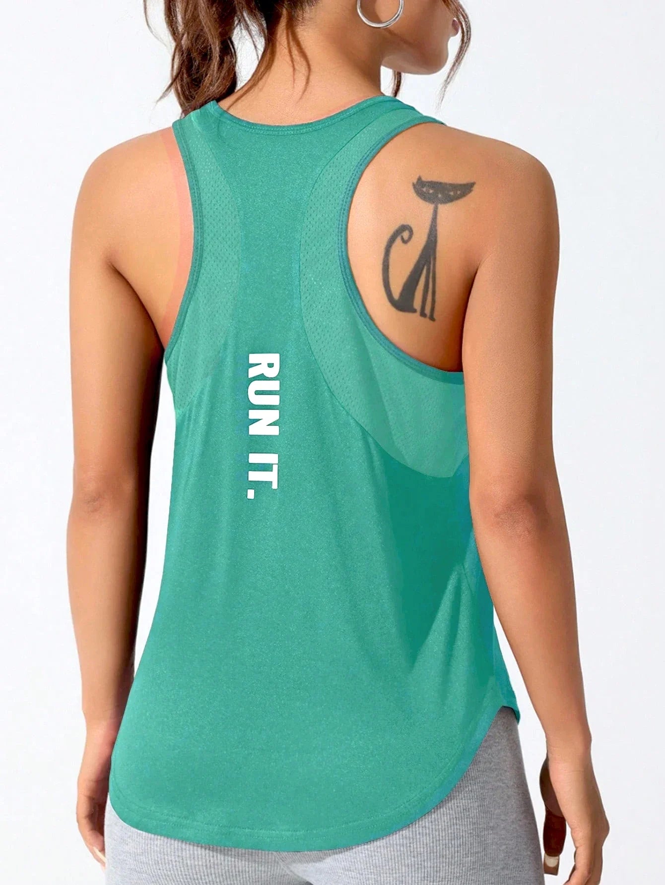 LOVELYX Flow: Women's Unique Letter Yoga-Run Vest