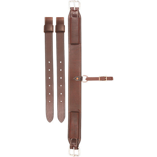 Premium Leather Flank Cinch Set - Cashel - Korvel