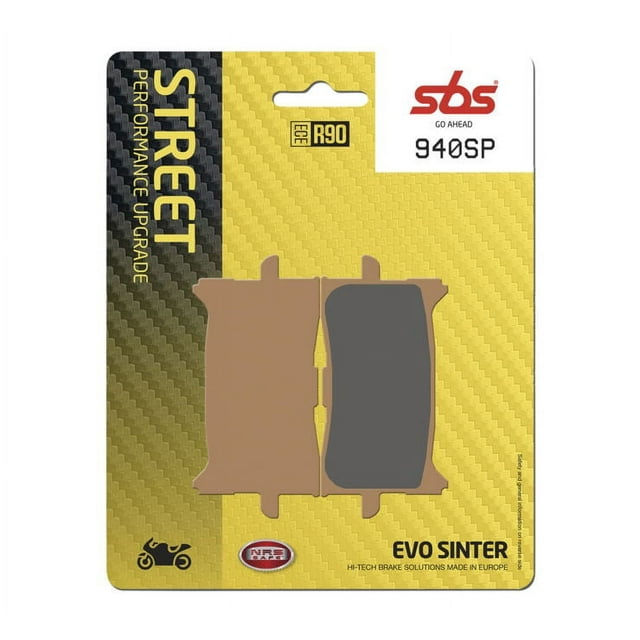 Pastillas de freno SBS Front Sintered-Modern de gran desplazamiento 940SP