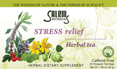 Salem Botanicals Stress Relief Herbal Tea - 20 Bags