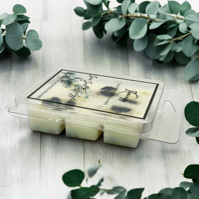 Premium Coconut-Soy Wax Melts with Sea Salt & Eucalyptus Infusion - Korvel
