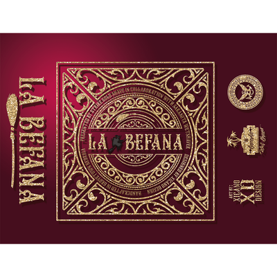 Collection de rasage La Befana Strike Gold Shave