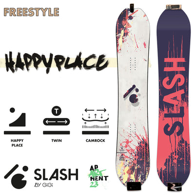 Slash by GiGi - Happy Place Snowboard