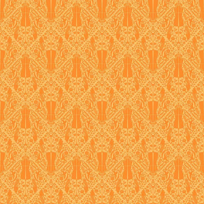 Mandarin You Got The Notion Cotton Fabric - 44"/45" Per Yard