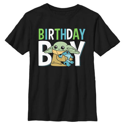 T-shirt d'anniversaire Star Wars Grogu pour garçon