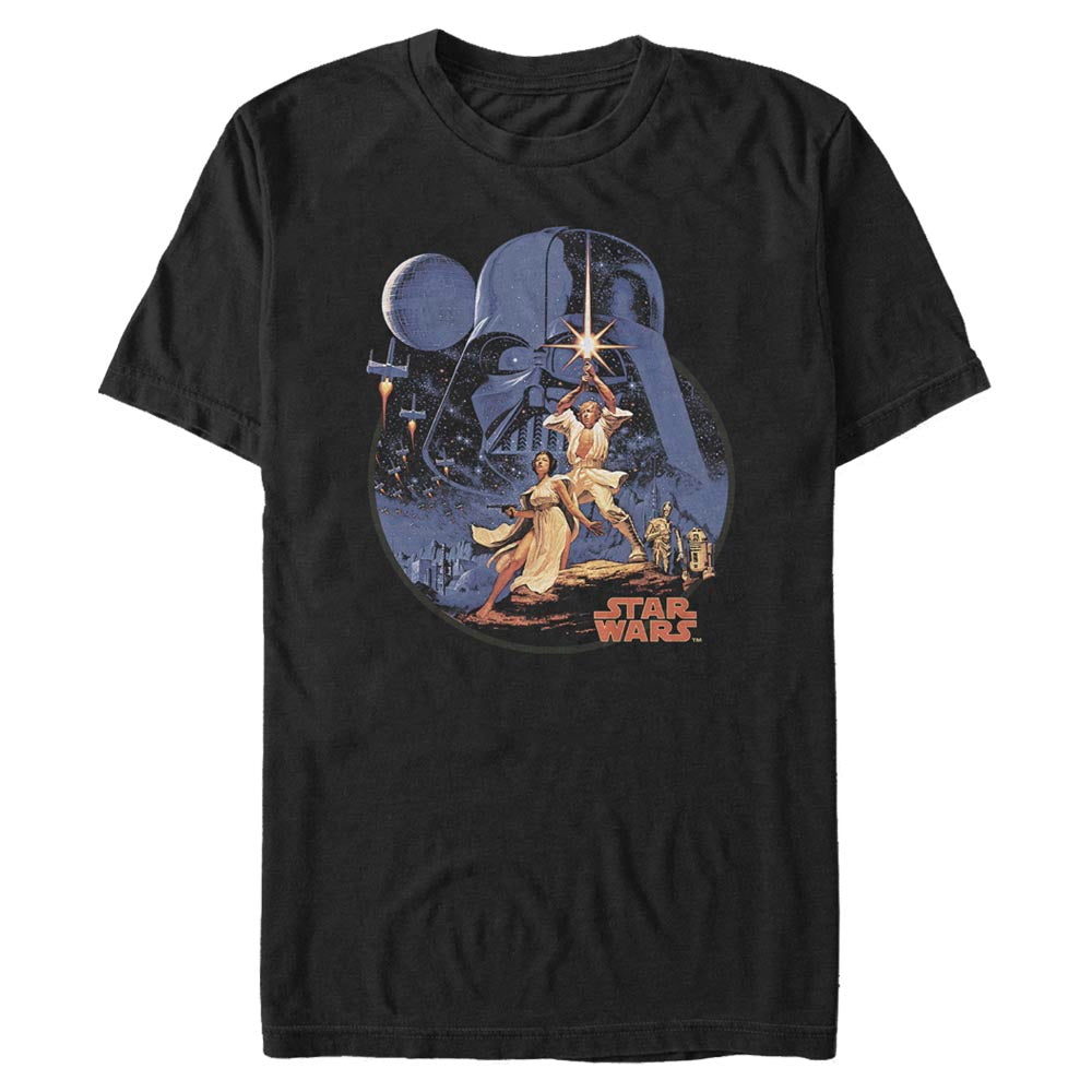 T-shirt vintage Stellar Star Wars pour hommes
