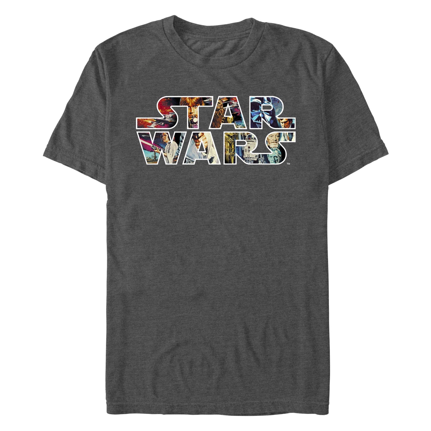 Camiseta Clásica con Logo de Star Wars para Hombre