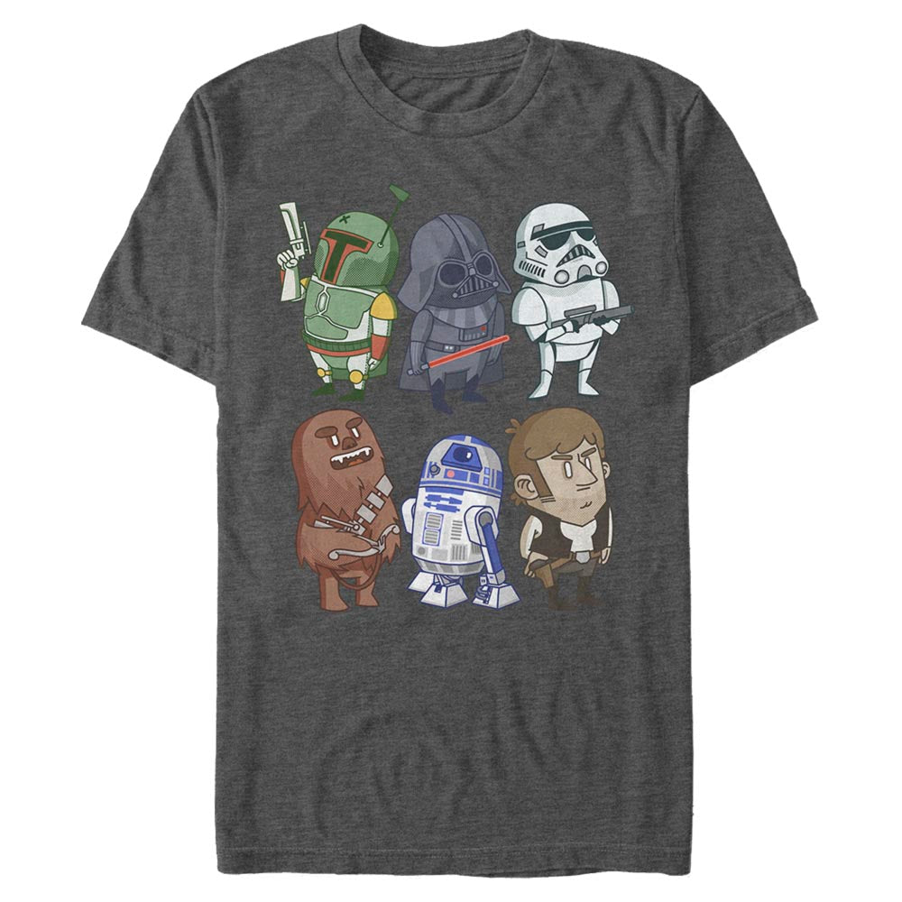 T-shirt Doodle Personnage Star Wars pour Homme