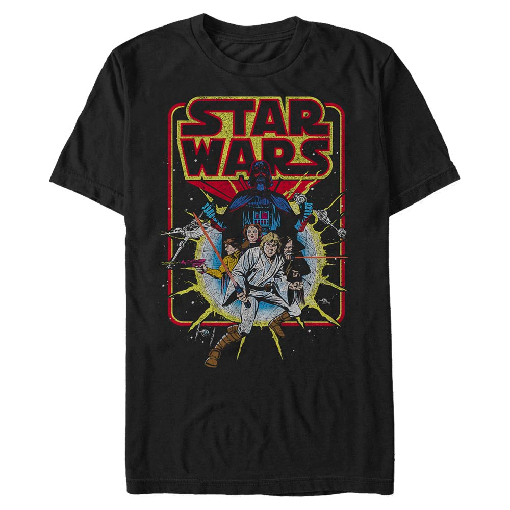 Men's Star Wars Retro Comic T-Shirt