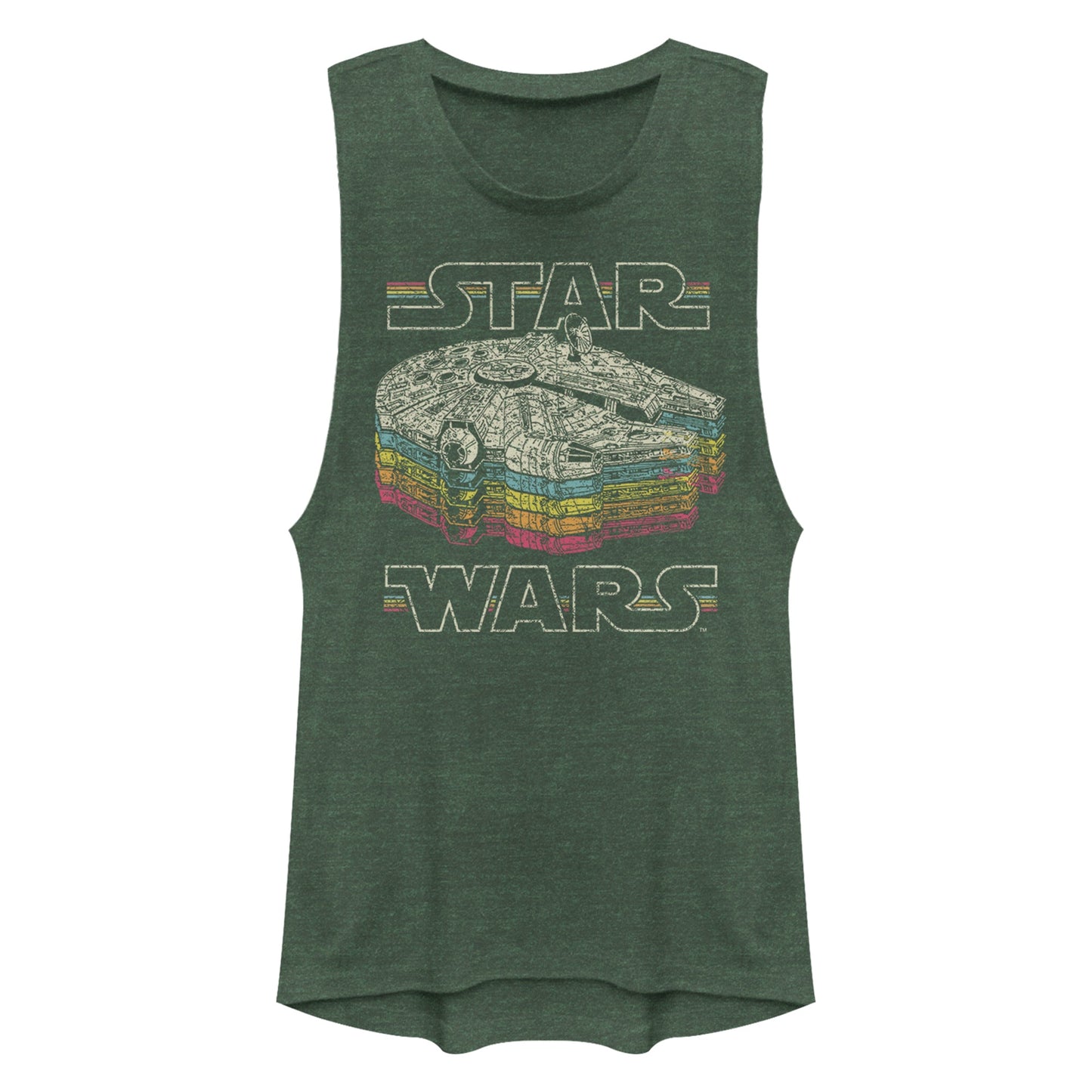 Camiseta sin mangas retro de Star Wars para jóvenes