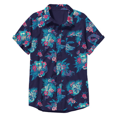 Men's Star Wars Pulled Cords Button Up Woven Shirt