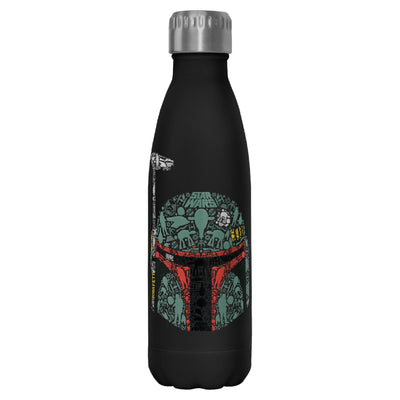 Star Wars Boba Icons 17oz Stainless Steel Water Bottle