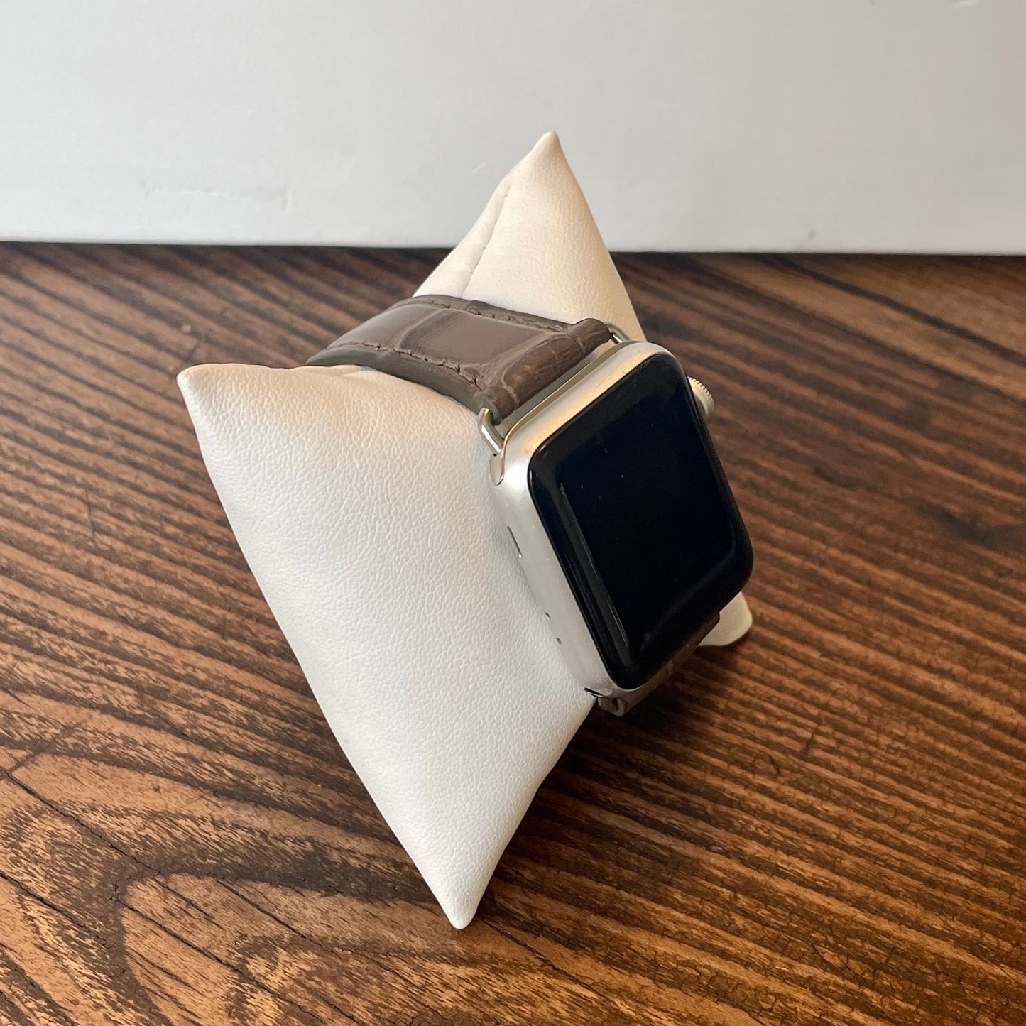 Bracelet Apple Watch Alligator Mat Sage