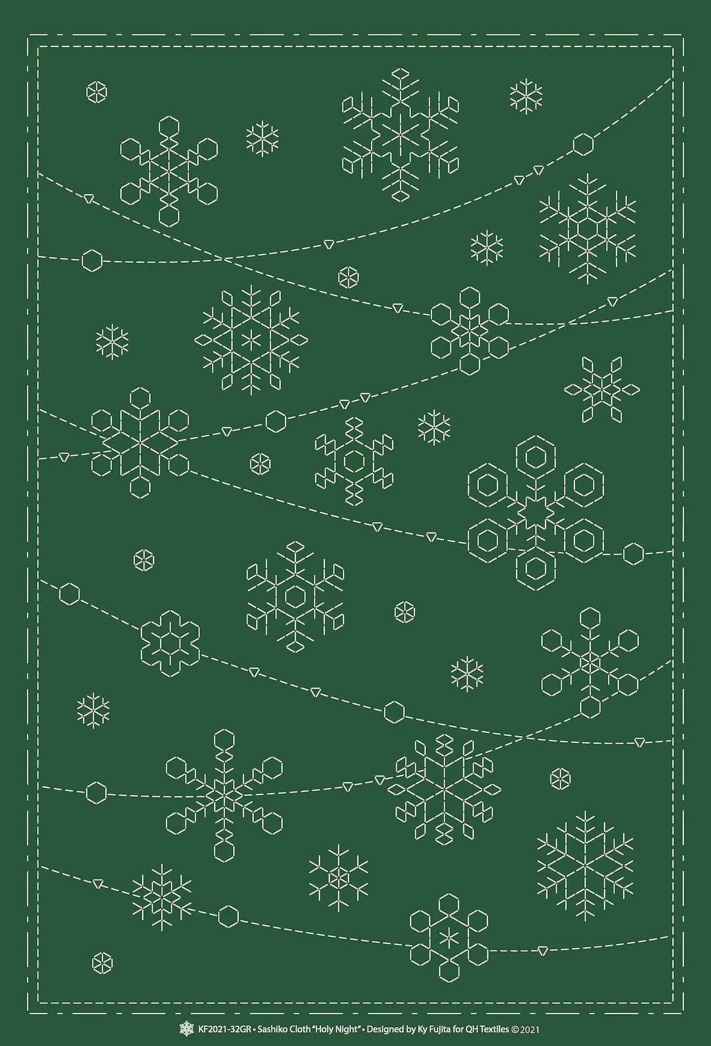 Sashiko Cloth Holy NightGR - Premium Sewing Pattern