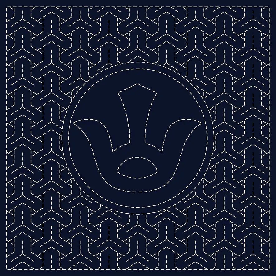 Sashiko Cloth YAMANO-JI - Premium Needlecraft Kit