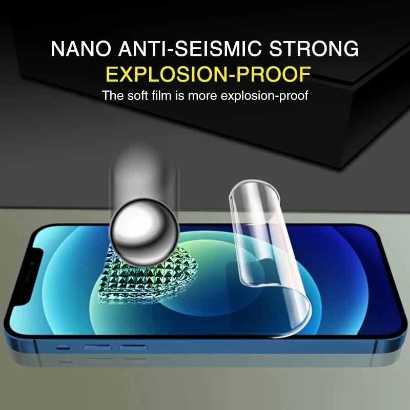 Protecteurs d'écran en hydrogel premium pour modèles d'iPhone