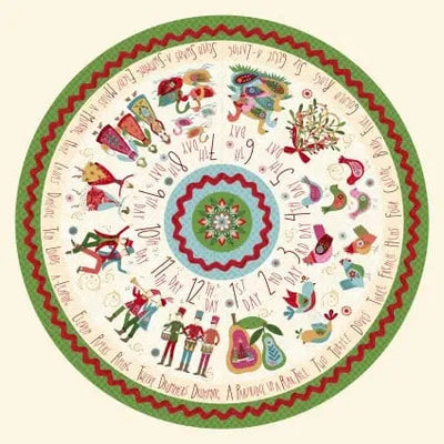 Scandinavian Holiday Tree Skirt