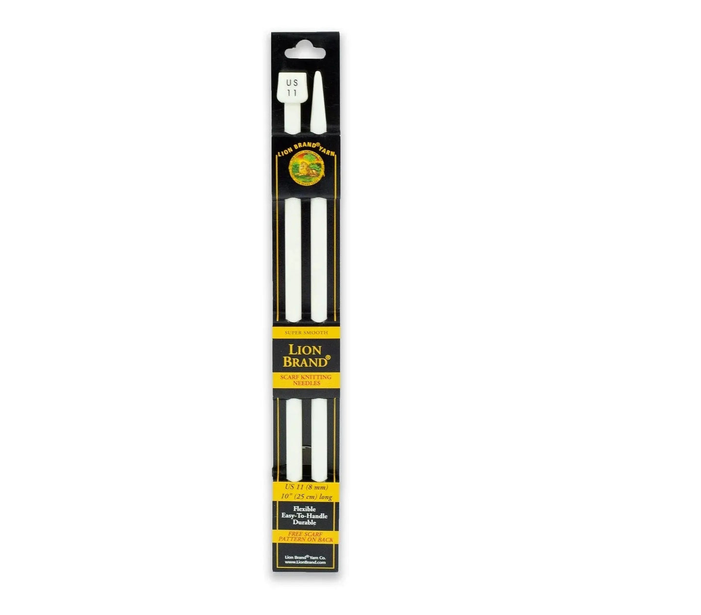 Aiguilles à tricoter premium de 10" à pointe unique (taille 11)