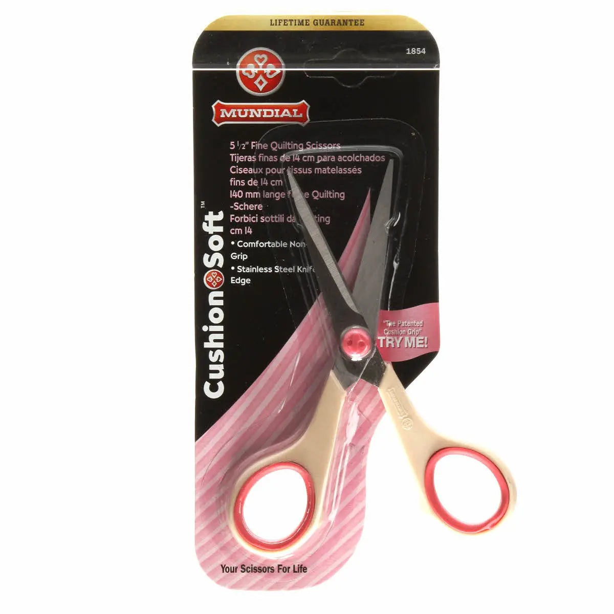 Fine Quilting Knife Edge Scissors - 5.5 inches