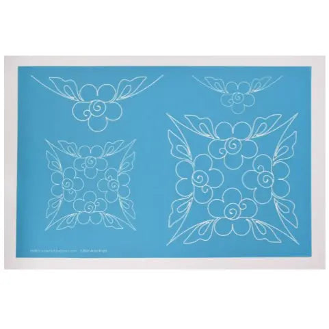 Daphany 8" and 5 1/2" Stencil Set