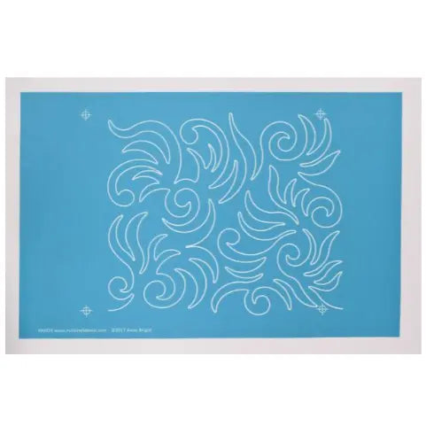 Plantillas de Manualidades Wild Swirls 9" x 10.5"