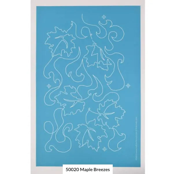 Maple Breezes 8.5" x 14" Craft Stencil
