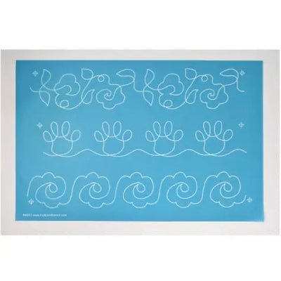 3-in-1 Kit & Caboodle 2 1/2" Border Stencil