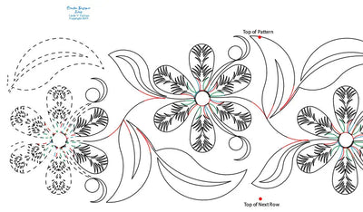 Pantographe 276 Fern Flower par Linda V. Taylor