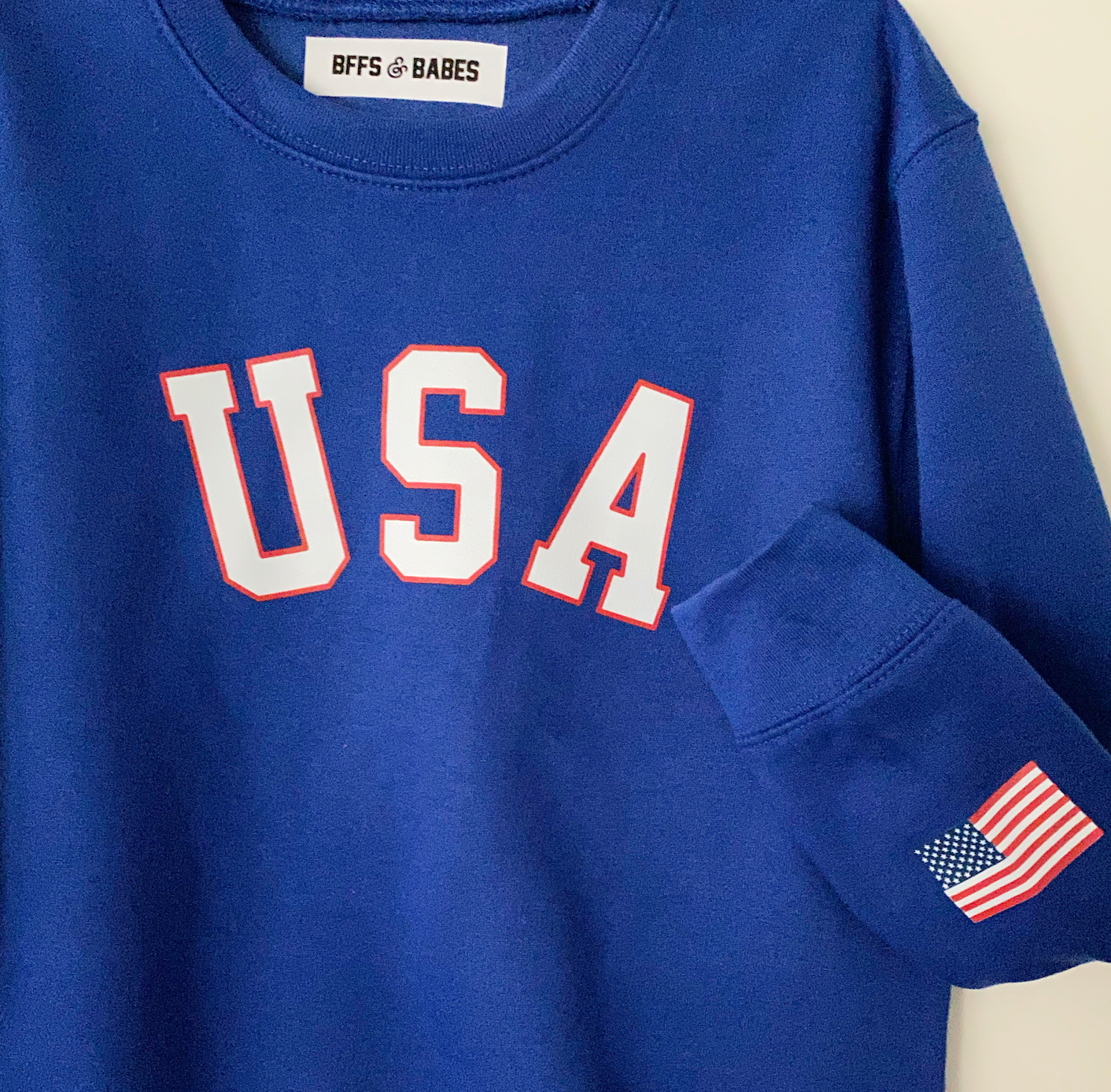 TRU AMERICAN ♡ toddler USA graphic sweatshirt - Korvel