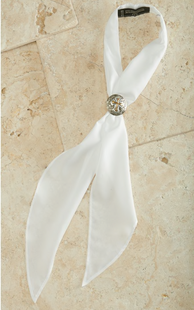 White Apache Scarf - Korvel