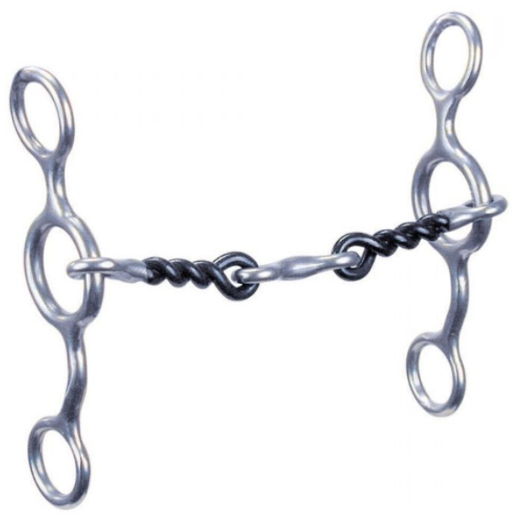 Reinsman Junior Cow Horse Bit with Dog Bone Design - Korvel