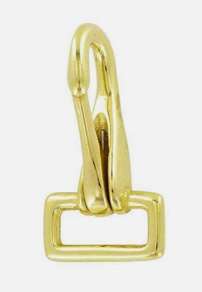 1" Solid Brass Halter Snap - Korvel