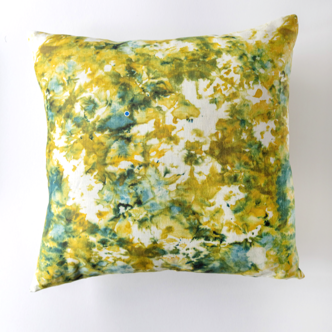 Green Marble Decorative Pillow
