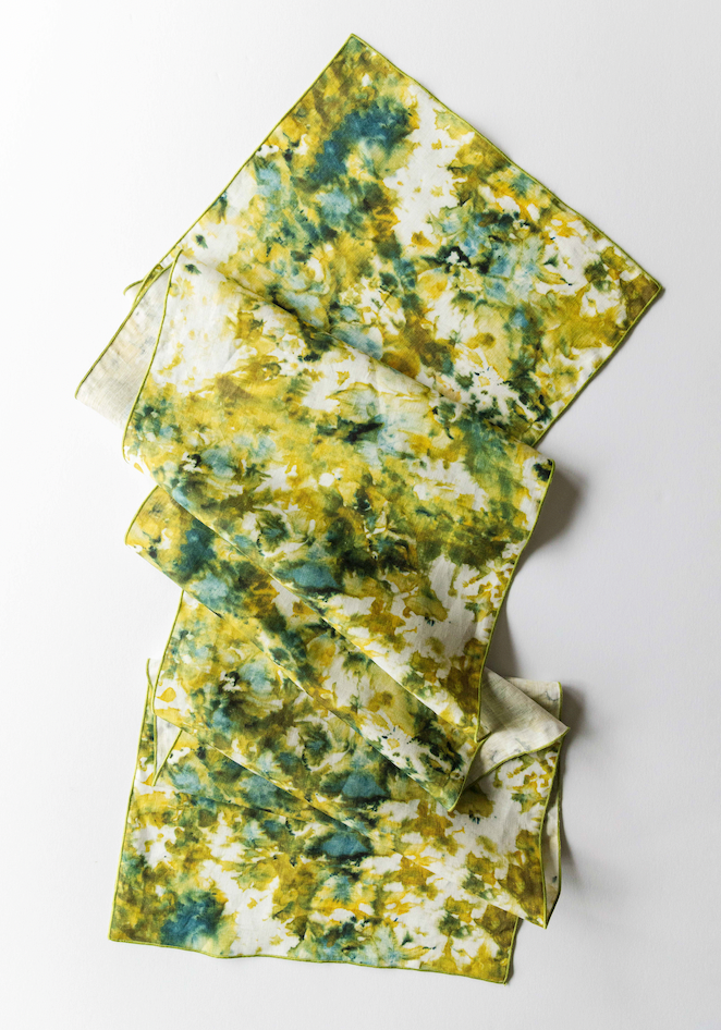 Green Marble Table Runner