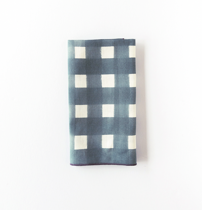 Artisan Blue Brushstroke Napkins - Korvel