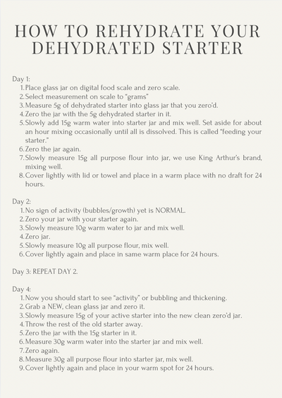 Sourdough Starter - Korvel