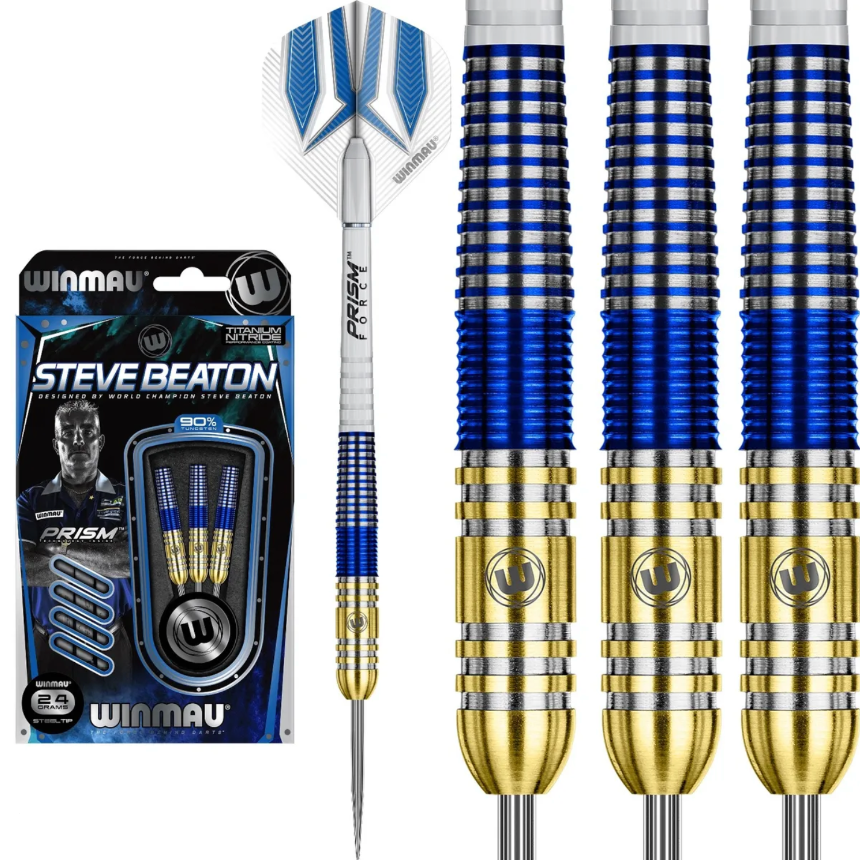 Dardos de Punta de Acero Steve Beaton
