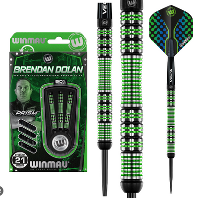 Brendan Dolan Steel Tip Darts - Premium Performance